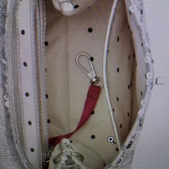 Chic Silver Sequin Shoulder Bag - Picture 3 of 4